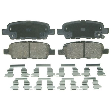 Wagner Brakes Ceramic Disc Pad Set, Zd905 ZD905
